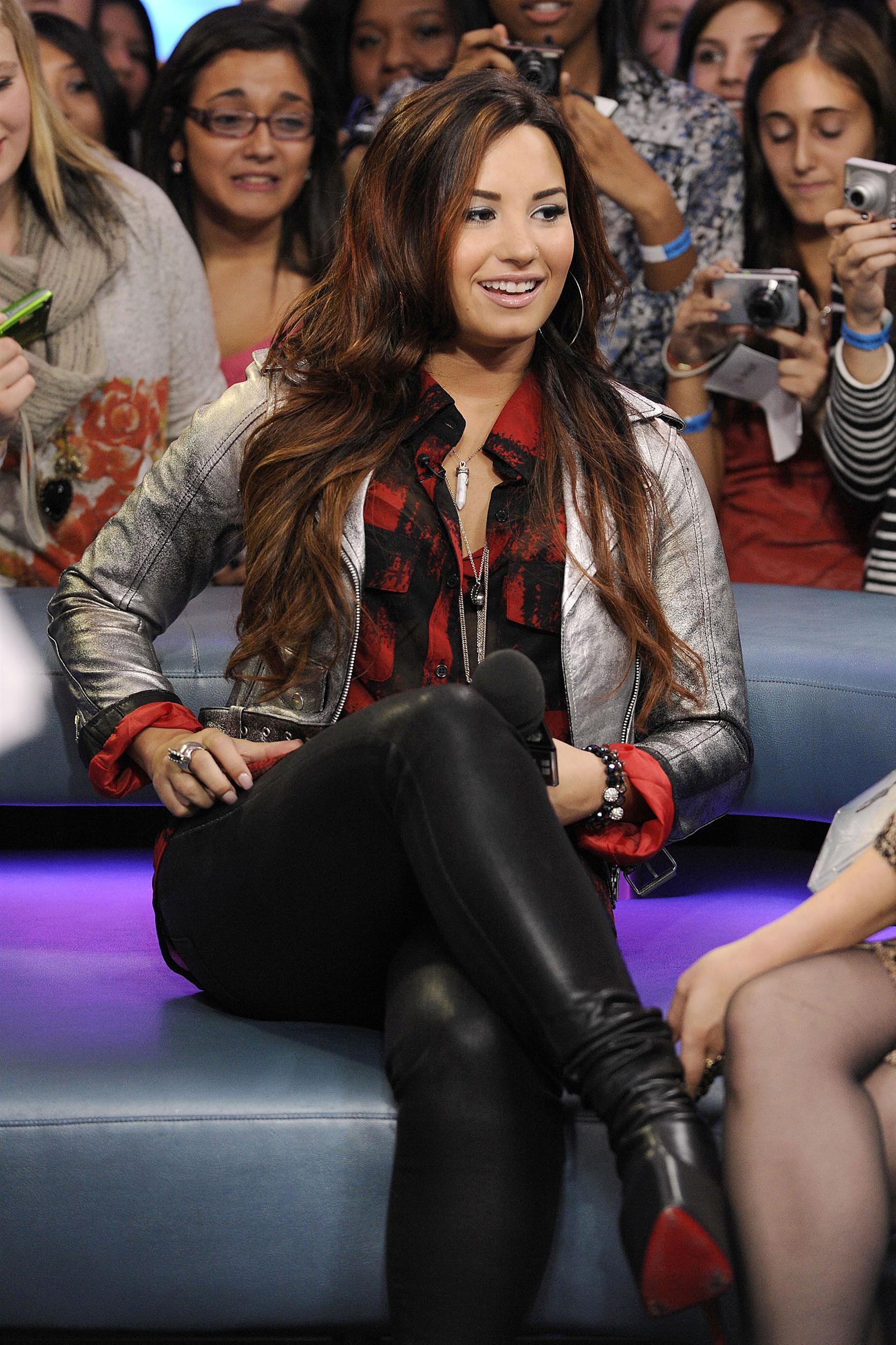 Demi Lovato visits New.Music.Live to promote her latest album 'Unbroken' | Picture 102328